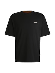 BOSS Black Relaxed Fit Seasonal Print 100% Cotton T-Shirt - Image 5 of 5