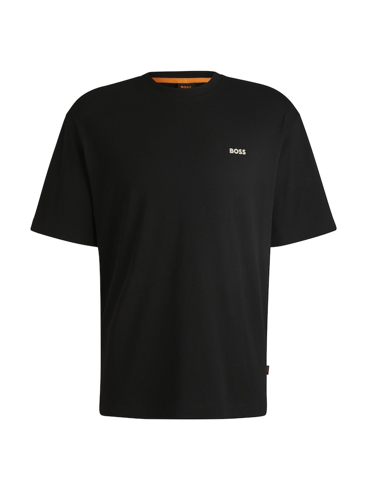 BOSS Black Relaxed Fit Seasonal Print 100% Cotton T-Shirt - Image 5 of 5