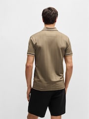 BOSS Green x Matteo Berrettini Stretch Active Polo Shirt - Image 3 of 5