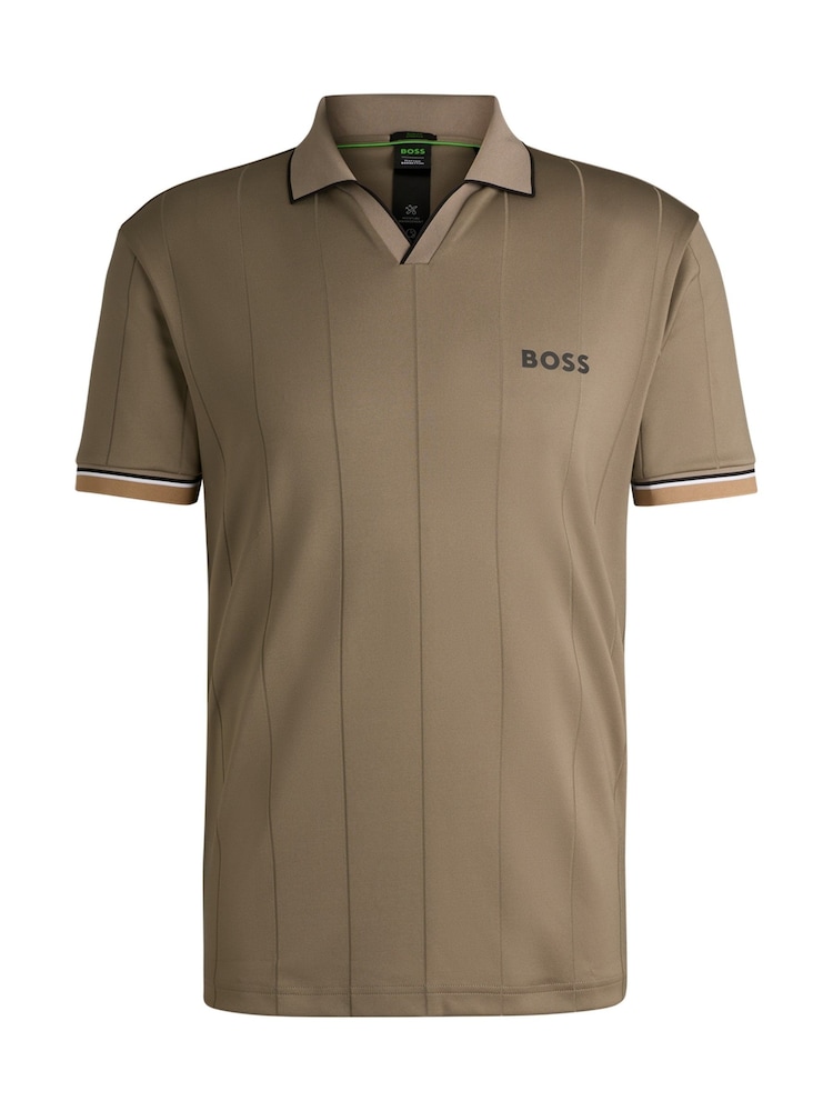 BOSS Green x Matteo Berrettini Stretch Active Polo Shirt - Image 5 of 5