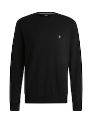 BOSS Black Double B Monogram Logo Jersey Sweatshirt - Image 1 of 1