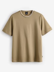 BOSS Natural Classic 100% Cotton T-Shirt - Image 1 of 4