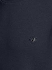 BOSS Blue Double B Monogram Logo Jersey Sweatshirt - Image 6 of 6