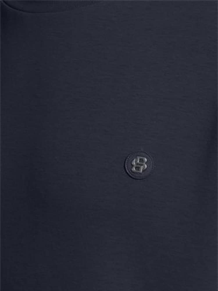 BOSS Blue Double B Monogram Logo Jersey Sweatshirt - Image 6 of 6