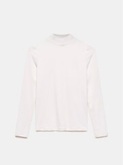 Mint Velvet White Layering Long Sleeve Top - Image 3 of 4