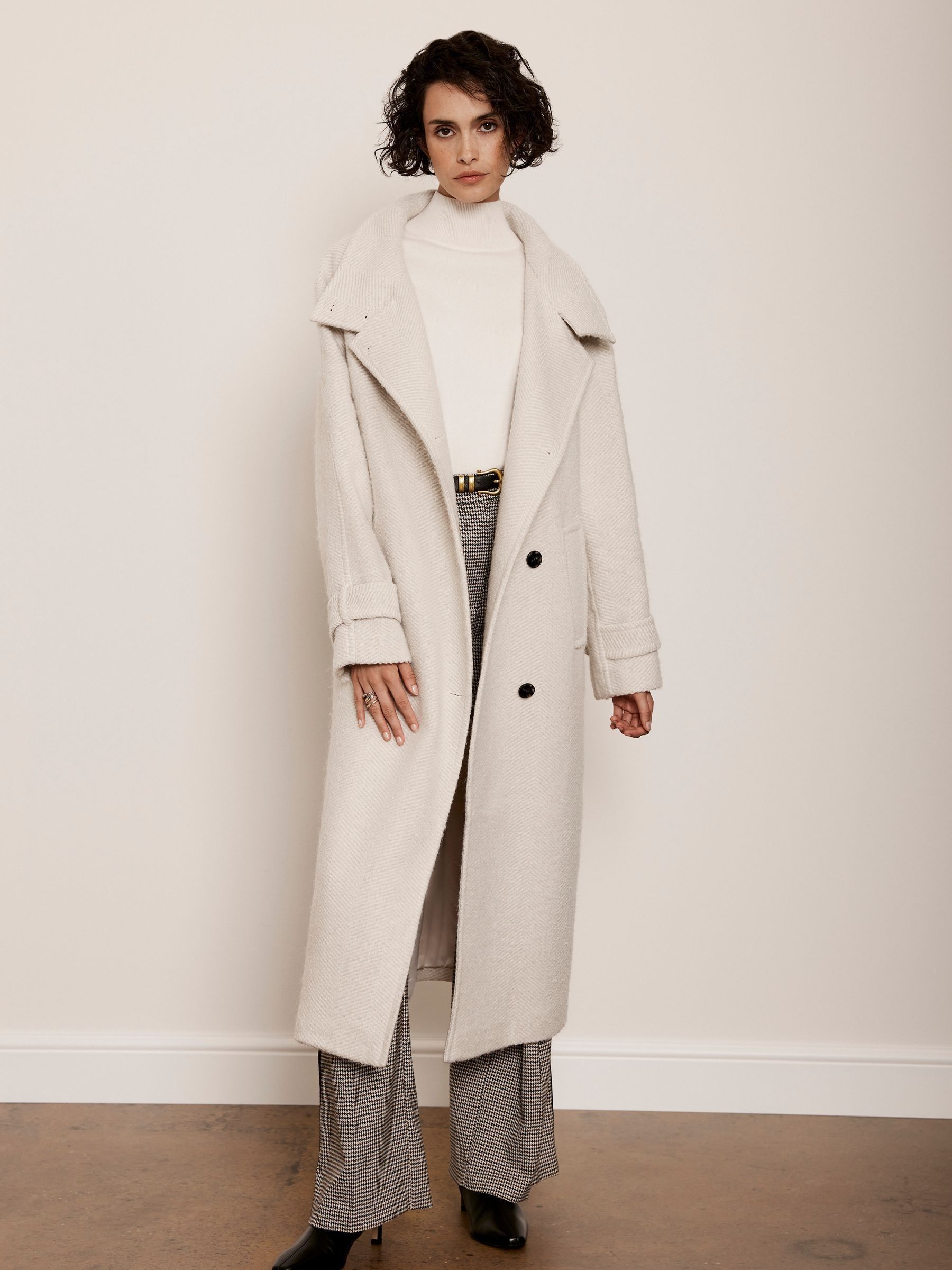 Snow leopard coat mint velvet sales