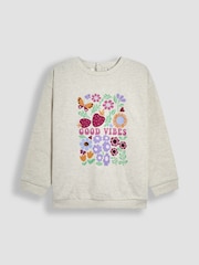 JoJo Maman Bébé Graphic Sweatshirt - صورة 1 من 3