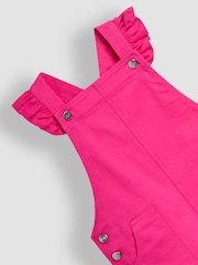 JoJo Maman Bébé Frill Shoulder Dungarees - صورة 3 من 3
