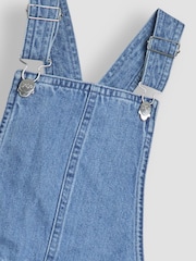 JoJo Maman Bébé Denim Short Dungarees - Imagen 3 de 3