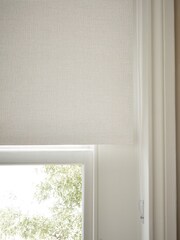 Natural Ready Made Roller Blackout Textured Blinds - Image 4 of 6