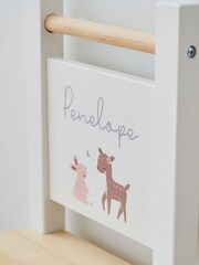 Personalised Woodland Animals Print Wooden Chair by My 1st Years - Image 2 of 4