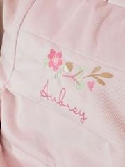 Personalised Floral Design Corduroy Chair by My 1st Years - Image 3 of 4