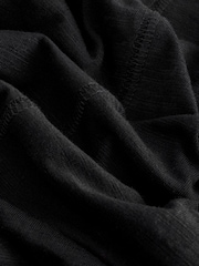 Black 100% Cotton Maxi Jersey Dress - Image 6 of 7