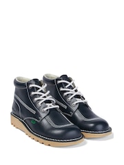Kickers Blue Hi Boots - Image 2 of 6