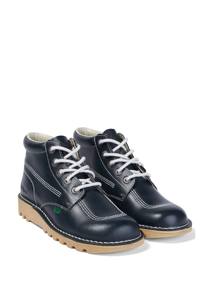 Kickers Blue Hi Boots - Image 2 of 6