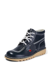 Kickers Blue Hi Boots - Image 3 of 6