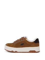Kickers Brown 70 Lo Sued Shoes - Image 2 of 6