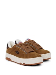 Kickers Brown 70 Lo Sued Shoes - Image 3 of 6
