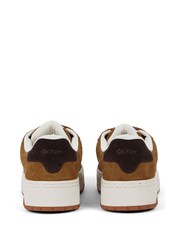 Kickers Brown 70 Lo Sued Shoes - Image 5 of 6