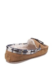 Cotswolds Kilkenny Moccasin Brown Slippers - Image 2 of 5