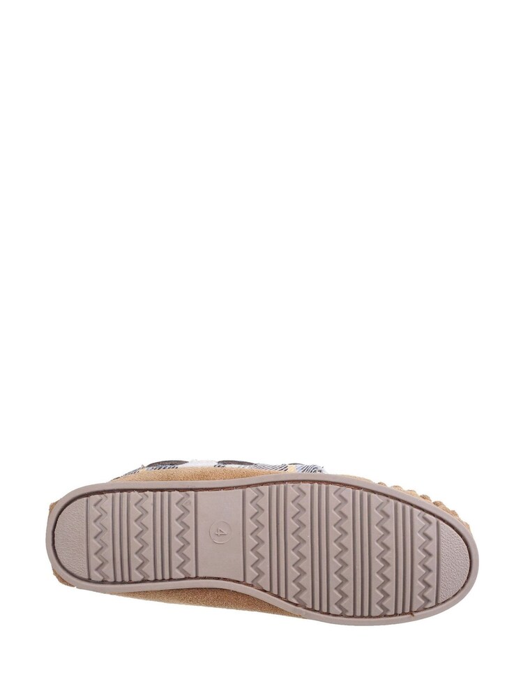 Cotswolds Kilkenny Moccasin Brown Slippers - Image 5 of 5