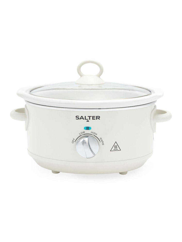Salter Cream Retro 3.5L Slow Cooker - Image 6 of 6