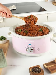 Salter Pink Retro 3.5L Slow Cooker - Image 3 of 6