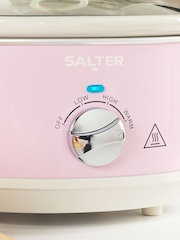 Salter Pink Retro 3.5L Slow Cooker - Image 5 of 6