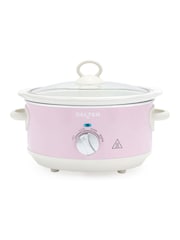 Salter Pink Retro 3.5L Slow Cooker - Image 6 of 6
