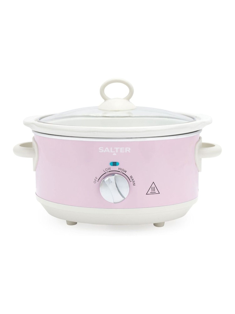 Salter Pink Retro 3.5L Slow Cooker - Image 6 of 6