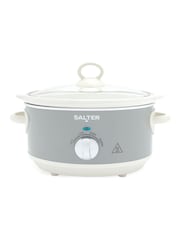 Salter Grey Retro 3.5L Slow Cooker - Image 6 of 6