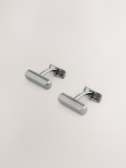 Gun Metal Bar Cufflinks - Image 2 of 5