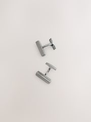 Gun Metal Bar Cufflinks - Image 4 of 5