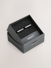 Gun Metal Bar Cufflinks - Image 5 of 5