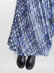 Gina Bacconi Mischa Pleat Black Skirt - Image 4 of 5