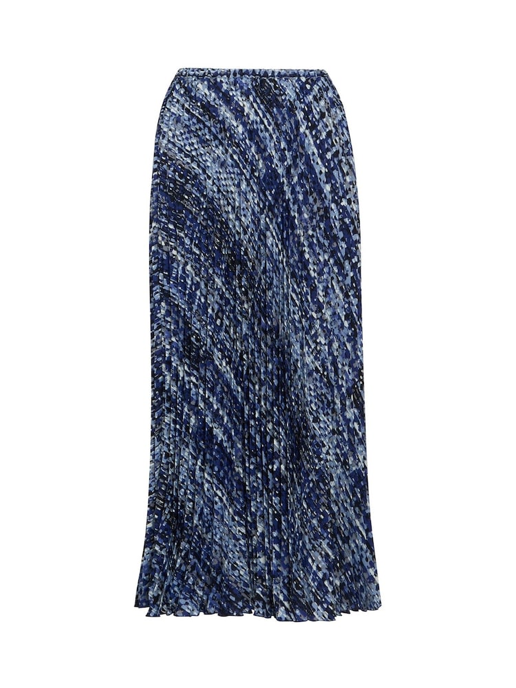 Gina Bacconi Mischa Pleat Black Skirt - Image 5 of 5