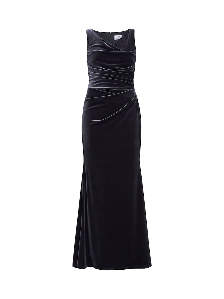 Gina Bacconi Selena Velvet Maxi Dress - Image 5 of 5