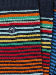 FatFace Blue Stripe Sock - Image 2 of 2