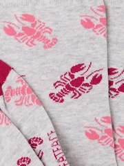 FatFace Grey Lobster Sock - Image 2 of 2