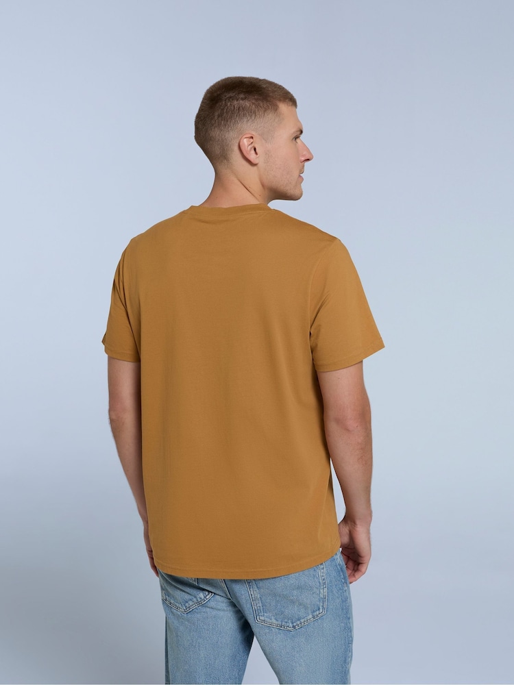 Animal Yellow Mens Leon Relaxed T-Shirt - Image 3 of 4