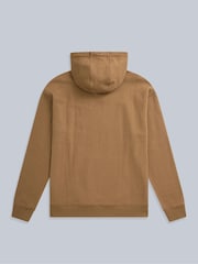 Animal Brown Mens Icon Drop Shoulder 100% Cotton Hoodie - Image 2 of 4