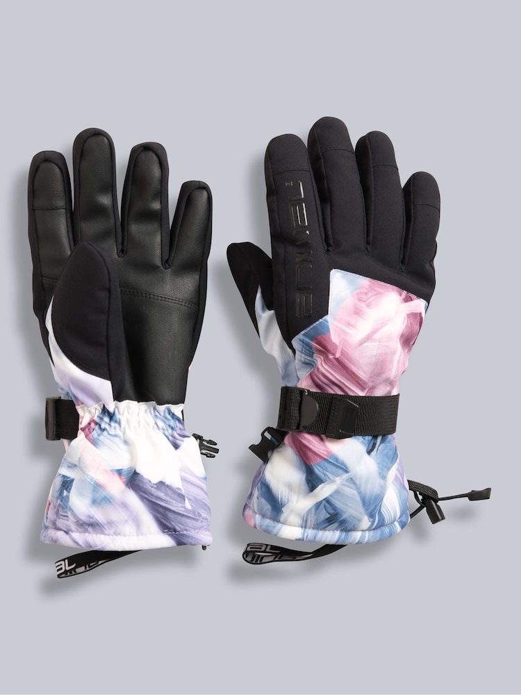 Animal Pink Womens Pursuit Waterproof Snow Gloves - Image 1 of 6