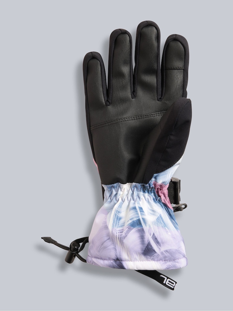 Animal Pink Womens Pursuit Waterproof Snow Gloves - Image 2 of 6