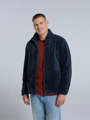 Animal Blue Teddy Mens Fleece Jacket - Image 1 of 4
