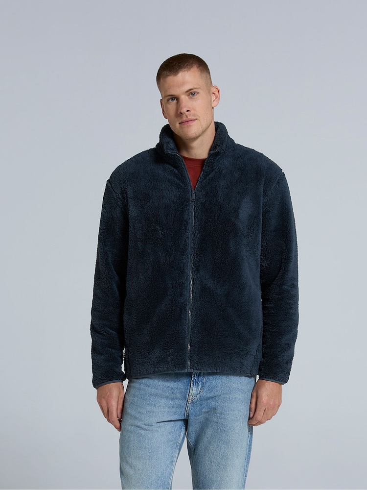 Animal Blue Teddy Mens Fleece Jacket - Image 4 of 4