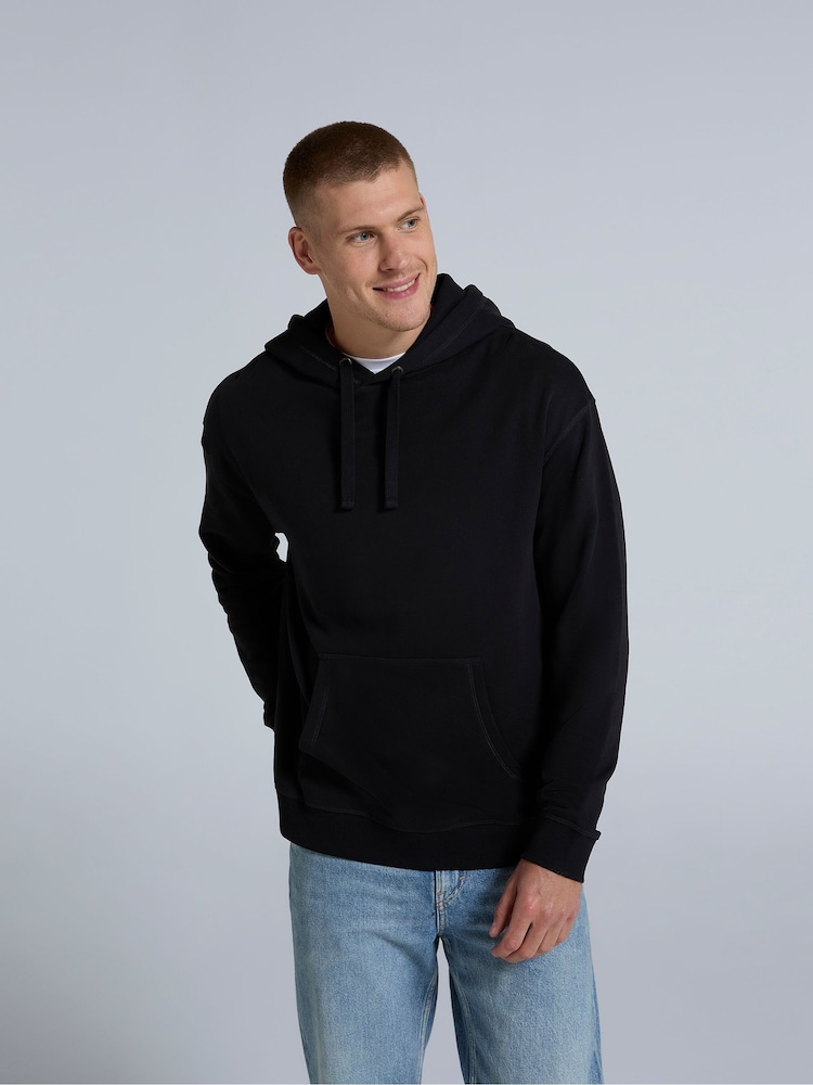 أسود - Animal Mens Icon Drop Shoulder Hoodie - صورة 1 من 8 أسود - Animal Mens Icon Drop Shoulder Hoodie - صورة 1 من 8