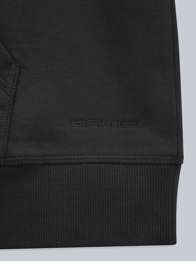 أسود - Animal Mens Icon Drop Shoulder Hoodie - صورة 8 من 8 أسود - Animal Mens Icon Drop Shoulder Hoodie - صورة 8 من 8