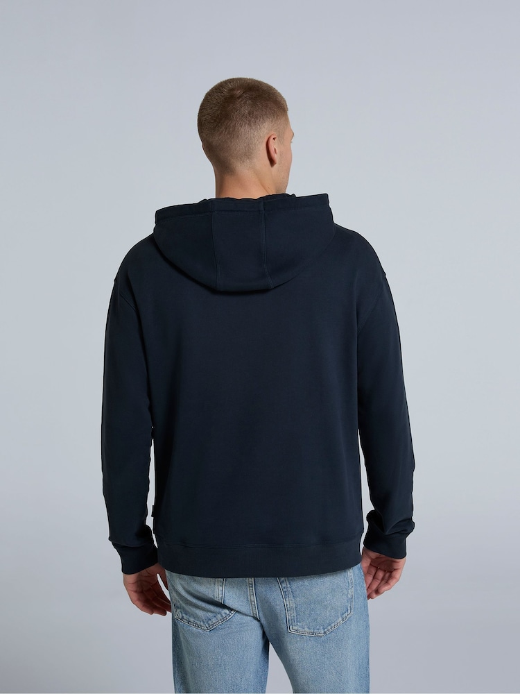 Blau - Animal Mens Icon Drop Shoulder Hoodie - Bild 1 von 5 Blau - Animal Mens Icon Drop Shoulder Hoodie - Bild 1 von 5