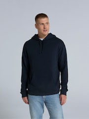 Animal Blue Mens Icon Drop Shoulder 100% Cotton Hoodie - Image 3 of 7