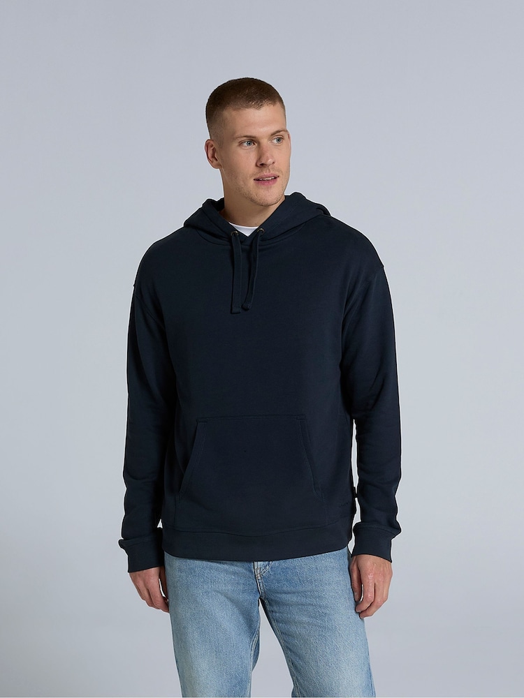 Animal Blue Mens Icon Drop Shoulder Hoodie - Image 2 of 5